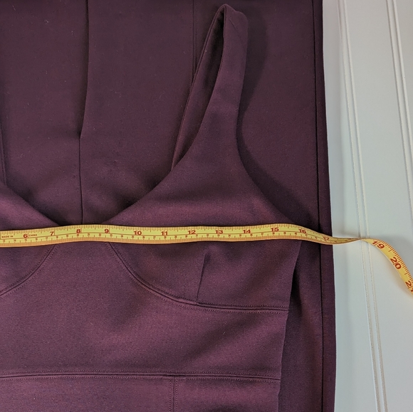 Aritzia Babaton Marsden Purple Corset Bodycon Midi Dress - Picture 10 of 12